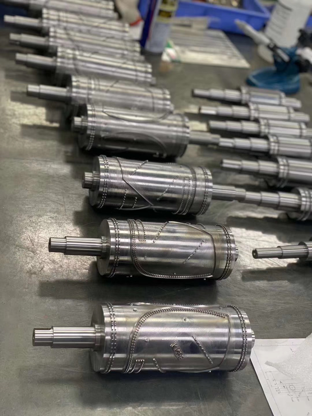 KN95口罩機(jī)滾切刀壓花輥專(zhuān)用加工設(shè)備VL850線軌立式加工中心(圖3)