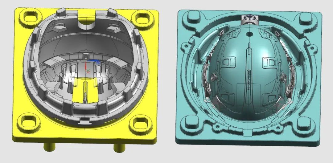 三線立式加工中心850plus機(jī)加工“頭盔模具”成新網(wǎng)紅，即將帶來(lái)一波新熱潮？(圖2)